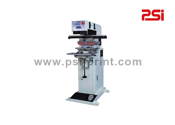 225-120PS2 two color pad printer with pad shuttle